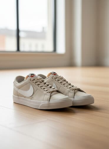 свадебные платья в бишкеке цены на прокат: Кроссовки, 40, Nike, Новый, цвет - Бежевый — 1