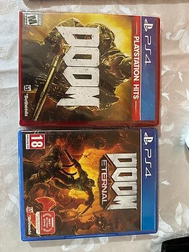 Видеоигры и приставки: DOOM- 1300 DOOM eternal - 2400 редкая и русские субтитры Metal gear — 2