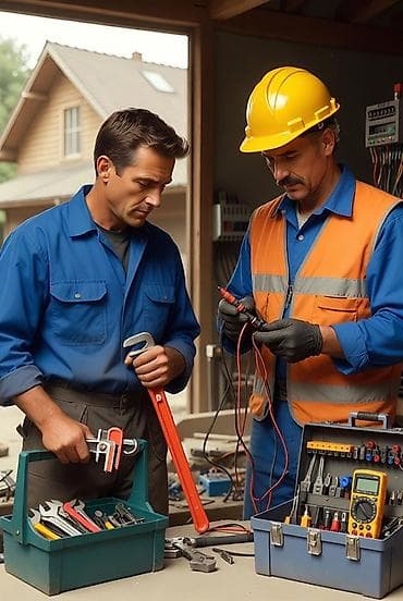 Услуги сантехника и электрика для дома и офиса Что делаем: -