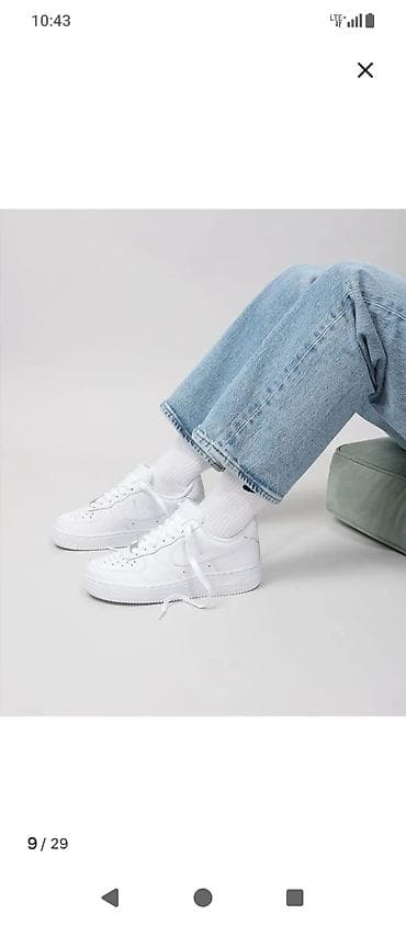 лоферы черные: Мужские кроссовки, 42, Nike, Новый, цвет - Белый — 3