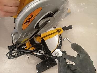 Пилы: Торцовочная пила ROLF (электрическая) 255 покупал за 11000 сом сделал — 1
