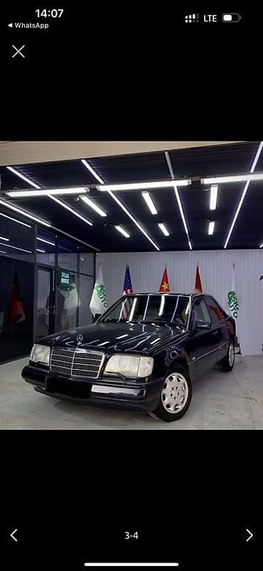 газ 66 дизел: Mercedes-Benz W124: 1995 г., 2.2 л, Автомат, Бензин, Седан — 2