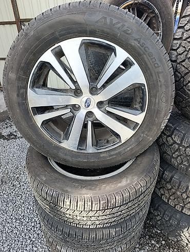 r18 субару: Колеса в сборе 225 / 60 / R 18, Всесезонная, Комплект, Легковые, Литые — 3