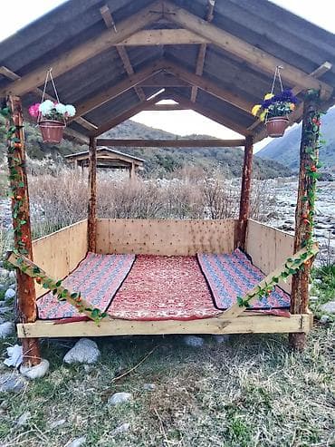 Спорт жана хобби: Аренда бооз уй юрта тапчан казан самоор мангал идиш — 2