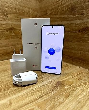 хувавей пура: Huawei P60, Б/у, 256 ГБ, цвет - Белый, 2 SIM — 1