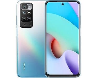 poco x6: Redmi, Redmi 10, Б/у, 128 ГБ, цвет - Голубой, 2 SIM — 2