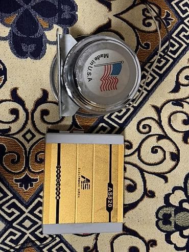 Аксессуары и тюнинг: Электронная сирена AS820 с динамиком - Блок управления: AS820 — 1