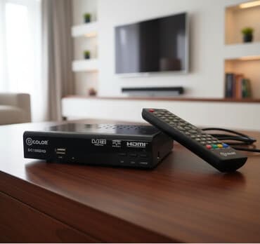 Цифровой эфирный ресивер D-Color DC1002HD - Стандарт приема: DVB-T2 at lalafo.kg Цифровой эфирный ресивер D-Color DC1002HD - Стандарт приема: DVB-T2