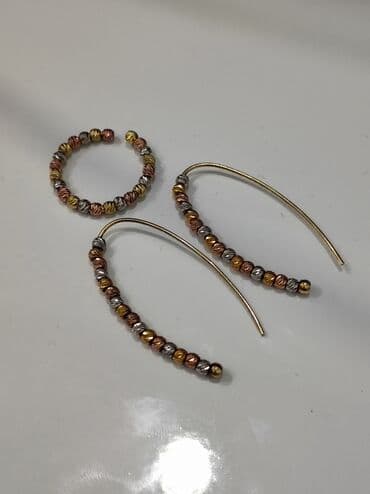 свадебное платье для высокой невесты: Набор украшений, Проба 925, Женские, Новый — 1