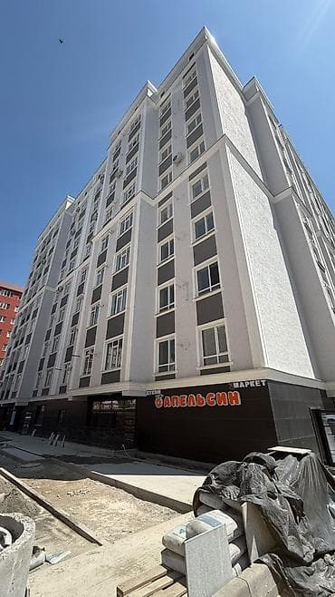 2 комнаты, 67 м², Кок-Жар мкр Элитка, 8 этаж, ПСО (под самоотделку)