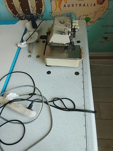 швейная машина оверлок: 5-нитка, В наличии — 1