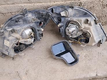 1 mz: Комплект передних фар Mercedes-Benz Б/у — 2