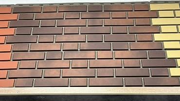 кирпичный фасад: Фасадные панели под кирпич - Имитация кирпичной кладки: реалистичный — 1