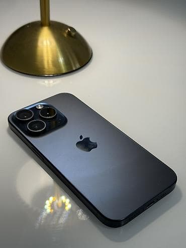 бабочка телефон: IPhone 15 Pro, Б/у, 256 ГБ, Blue Titanium, Коробка — 3
