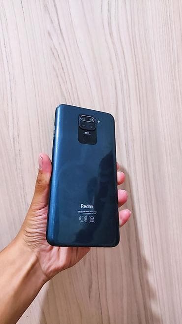 купить макбук в рассрочку: Redmi, Redmi Note 9, Б/у, 128 ГБ, цвет - Зеленый, 1 SIM, 2 SIM — 1