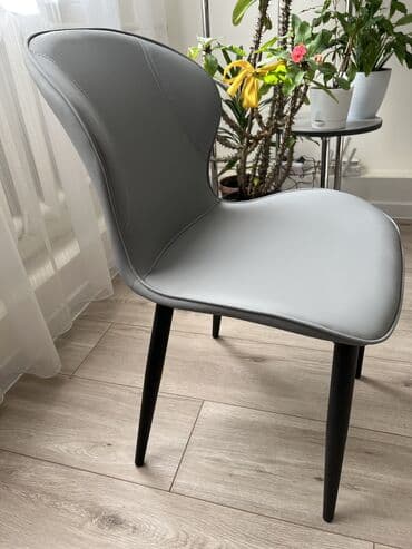 вешилка для одежды: Стул для кухни, Другой материал, цвет - Серый — 8