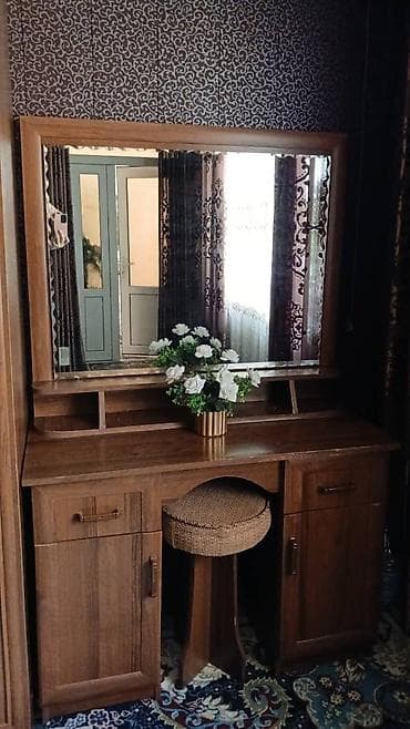 купим мебель: Гарнитур для зала, Б/у, Шкаф, Дерево, цвет - Коричневый — 2