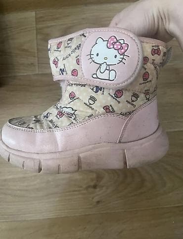 soft shell: Детские зимние сапожки с персонажем Hello Kitty - Цвет — 1