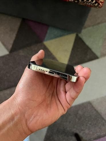 apple max: IPhone 14 Pro, Б/у, 128 ГБ, White Titanium, Защитное стекло, Чехол, 100 % — 4