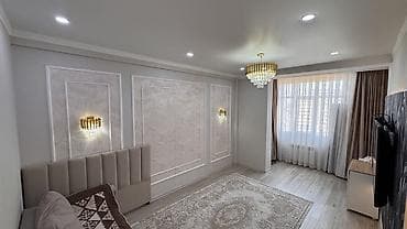 baytik: 1 комната, 48 м², Асанбай мкр Элитка, 5 этаж, Евроремонт — 2