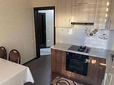 квартира посуточно асанбай: 2 комнаты, Риэлтор, Без подселения, С мебелью полностью — 7