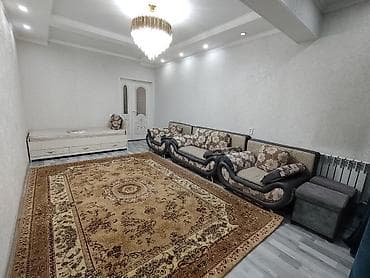 квартира в бишкеке на долгий срок: 2 комнаты, Без подселения, С мебелью полностью — 6