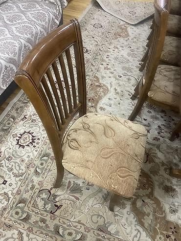 stol: Стол и стул для зала, цвет - Коричневый — 7