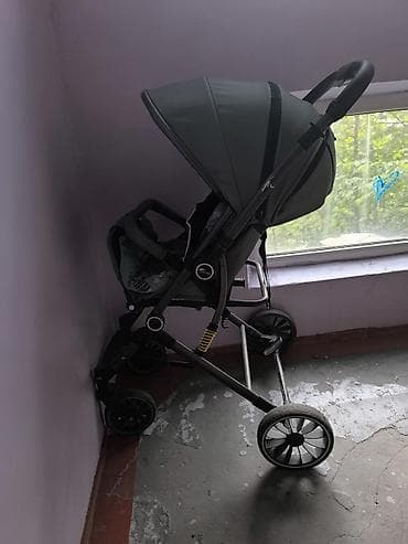 дождевик для коляски: Прогулочная коляска с амортизацией и большим капюшоном. -Перекидная — 2