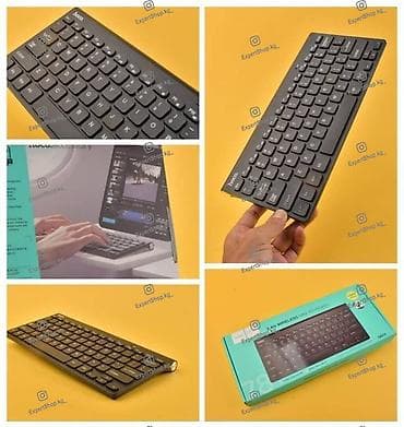 клавиатура айпад: Клавиатура, Мембранная, Bluetooth подключение, Размер: 65% — 6