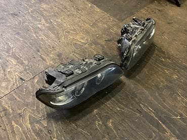 х5: Фары рестайл на BMW x5 E53 Передняя левая и правая фара на БМВ х5 Е53 — 2