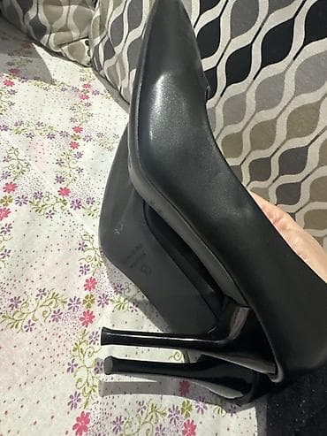 Личные вещи: Классические лодочки на шпильке - Цвет: черный, матовый - Модель — 2