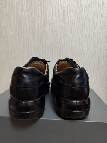 обувь ecco: Мужские кроссовки, 40, Ecco, Б/у, цвет - Черный, Самовывоз — 4