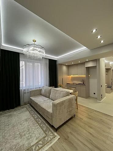 Батирлер: 2 бөлмө, 47 м², Элитка, 9 кабат, Дизайнердик ремонт — 1
