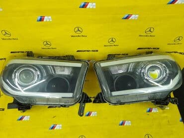 дополнительное освещение на авто: Комплект передних фар Toyota Б/у, Оригинал, Япония — 2