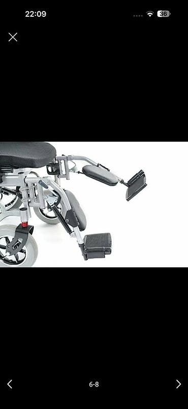 мир колясок: Электроколяска с функцией полного раскладывания (90–180°) - — 3