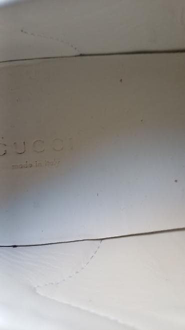 samsung galaxy 52: Кроссовки, 37.5, Gucci, Б/у, цвет - Белый, Платная доставка — 4