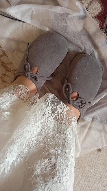 Сабо: Домашние тапочки, 37, Новый, цвет - Серый — 2