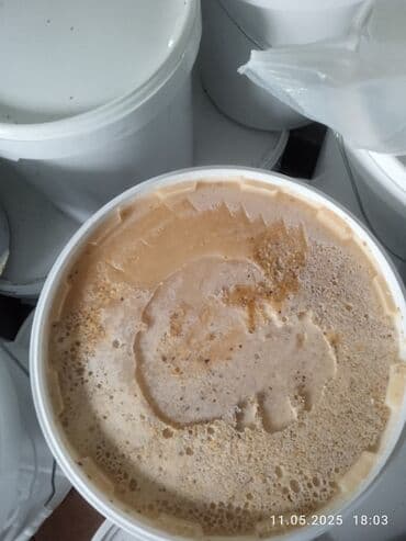 кондитерские отходы: Мед в пластиковых пищевых вёдрах - Натуральный пчелиный мед в крупной — 2