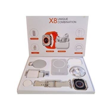 эрпод: Airpods pro 2 🍎+apple watch 8 ultra ♥️ В наборе : блок питания кабель — 3