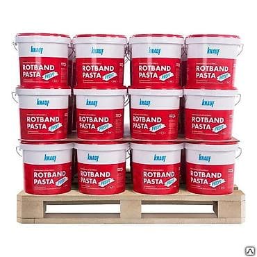 сколько стоит ведро вишни: Финишная шпаклёвка Knauf Rotband Pasta PROFI — готовая к применению — 3