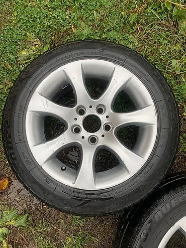diska 13: Колеса в сборе 225 / 55 / R 16, Всесезонная, Б/у, Комплект, Легковые, Литые, отверстий - 5 — 5