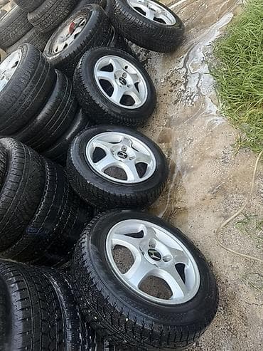Комплект колес в сборе на литых дисках. - Шины Hankook Winter i*cept — 1