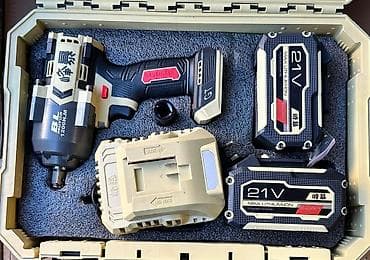 snap on: Гайковерт FENGBAO 1280м Аккумуляторный ударный гайковёрт в кейсе — 1