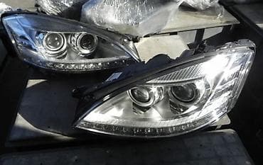 Комплект передних фар Mercedes-Benz 2011 г., Б/у, Оригинал