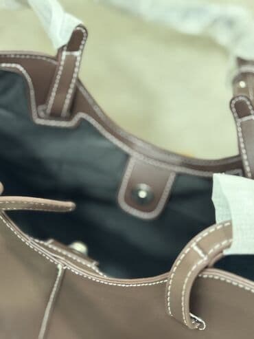 барсетка мужская кожаная ручной работы: Классическая сумка, Корея, Материал: Экокожа, Винтажный стиль, Водонепроницаемость, Застежка на молнии, Женские, Новый — 14