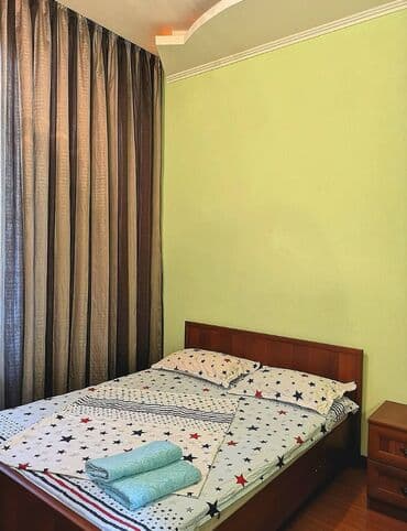 Кыймылсыз мүлк: 2 бөлмө, Жаздык, жууркан-төшөк каптары, Кондиционер, Унаа токтотуучу жай — 3