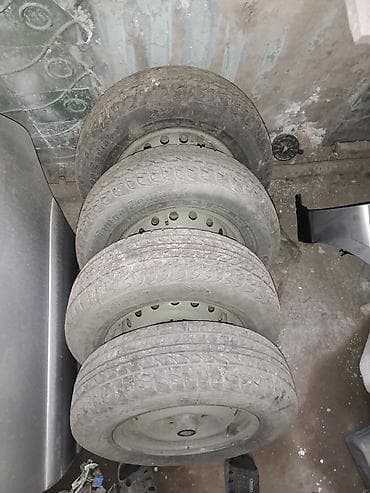 обмен титан: Комплект из 4 колес в сборе: стальные диски + шины Tunga Zodiak 2 — 1