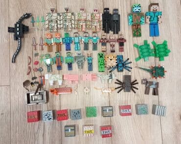 Наборы Minecraft вместе с контейнером Или рассмотрим обмен на My