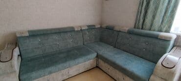 Угловой диван, Складной, Трехместный