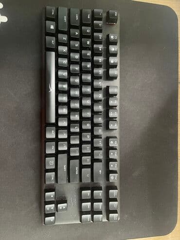 Клавиатура, HyperX, Механическая, Проводное подключение, Размер: 80% at lalafo.kg Клавиатура, HyperX, Механическая, Проводное подключение, Размер: 80%